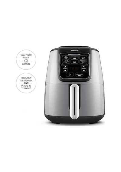 Karaca Air Pro Cook XL 2 in 1 Konuşan Airfryer Fritöz 4 Kişilik