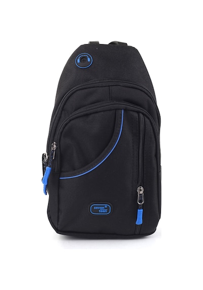 Seventeen 3474 Erkek Kanvas Body Bag Çapraz Çanta Siyah