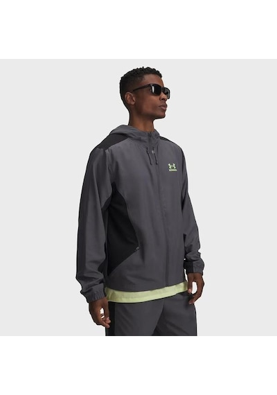Under Armour Tech Sport Woven Erkek Gri Polo Yaka Tişört