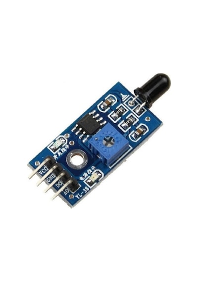 Ateş Alev Algılayıcı Sensör Kartı Flame Sensor Modül Alev Algılayıcı Ir Rodevino