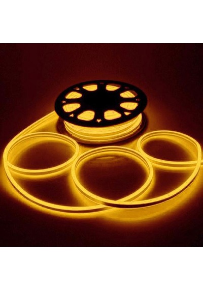 Sunlight Neon Şerit Led Işıklı Hortum 100 Metre Amber