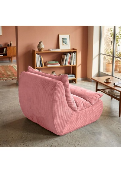 Bubble Berjer Sünger Koltuk Tv Koltuğu Pembe