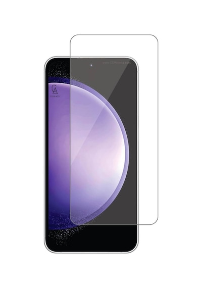 Samsung Galaxy Uyumlu S23 Fe Kılıf Şeffaf Temperli Kırılmaz Cam Ekran Ve Kamera Lens Koruyucu Seti
