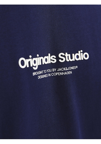 Jack & Jones Jorvesterbro Tee Ss Crew Neck Noos Ocean Ocean Çok Renkli