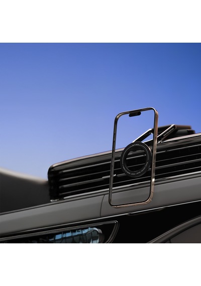 Lenyes Cr207 360 Derece Dönebilen Katlanabilir Magnetik Telefon Tutucu Siyah