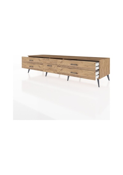 Kronos Tv Ünitesi 5 Çekmeceli 220x59x51 Çam-antrasit/çam Antrasıt/atlas Çam - Atlas Çam Kronos Tv Ünitesi 5 Çekmeceli 220x59x51 Çam-antrasit/çam Antrasıt/atlas Çam - Atlas Çam