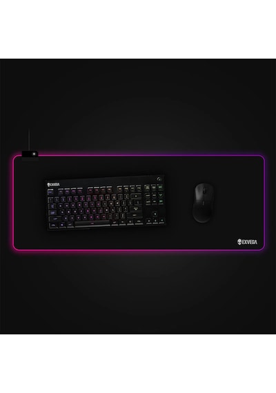 Exvega Rgb Gaming Mousepad 80 30