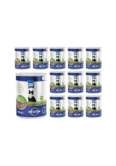 Yetişkin Kedi Kuzulu Pate 400 Gr X 12 Adet 100 G 99035808
