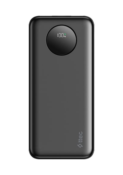 Ttec Recharger Lcd 10.000mah Pd 20w Taşınabilir Hızlı Şarj Aleti/powerbank - 2bb282s Siyah