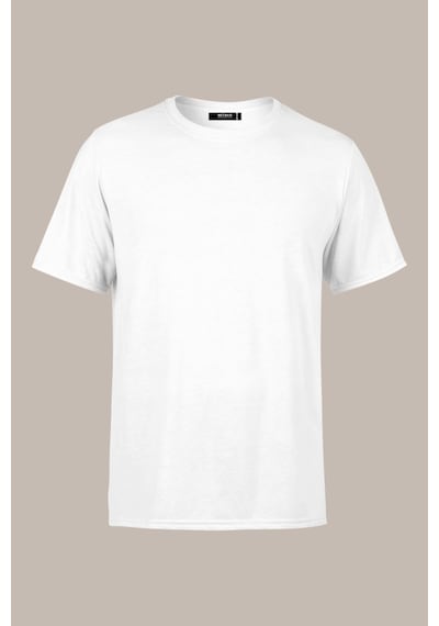 MMetalic Erkek Pamuklu Kısa Kollu V Yaka T-Shirt (501126077)