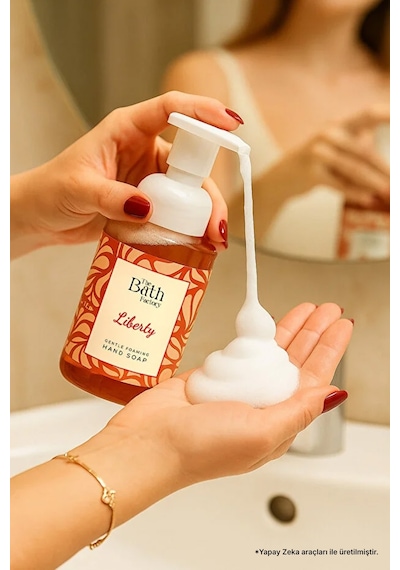 The Bath Factory Liberty Peeling + Liberty Duş Jeli + Liberty Köpük Sabun
