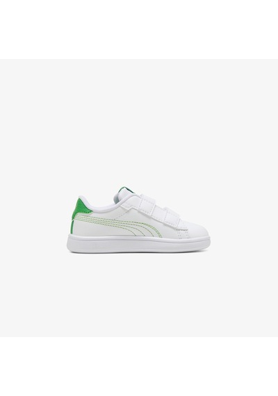 Puma Smash 3.0 Dino Çocuk Beyaz Spor Ayakkabı 405637