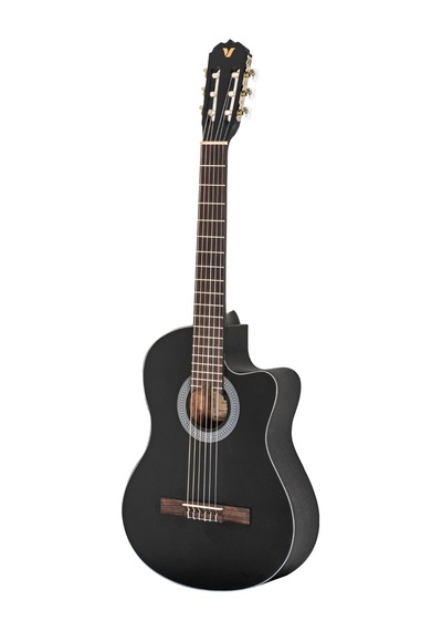 Valler Vg250 C Bk Cutaway Klasik Gitar Siyah