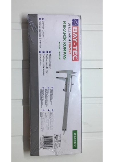 Bay-Tec Mekanik Kumpas 150X0.02 Mm (Mu2550)
