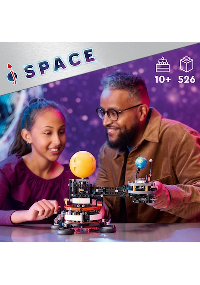 LEGO® Technic Dünya ve Ay Yörüngesi 42179 10+ Yaratıcı Oyuncak Yapım Seti - 526 Parça