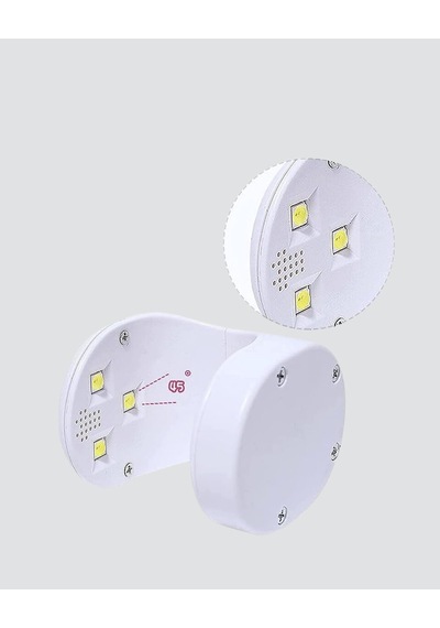 Mini Tırnak Kurutucu Hızlı Kurutma İçin Uvled Işık Teknolojisi 1