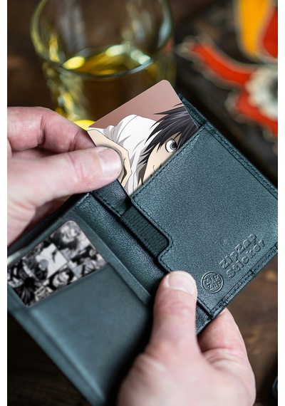Death Note Kart Kaplama Sticker 8 Adet Çok Renkli