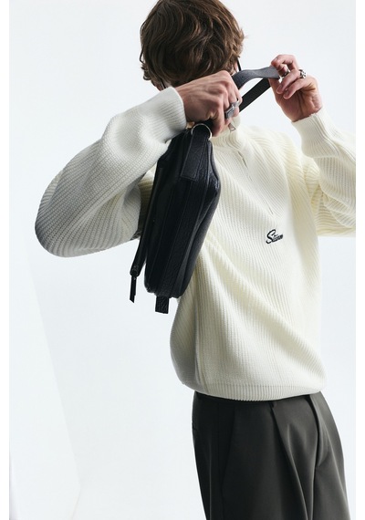 Vamos Fermuar Kapama Dik Yaka Sweatshirt Çok Renkli