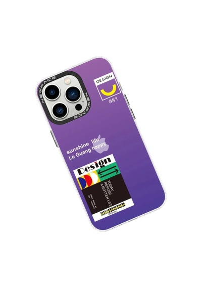Jenerik Apple iPhone Uyumlu  Uyumlu 13 Pro Max Kılıf Estoril Desenli Kapak - Estoril - 4