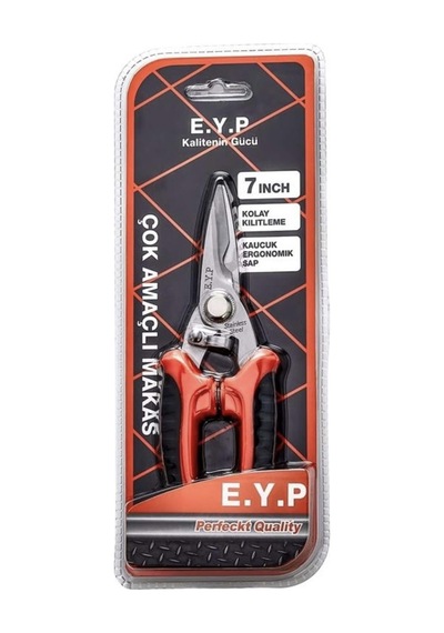 Eyp Sac Kesme Makası Çok Amaçlı Makas 7 İnch