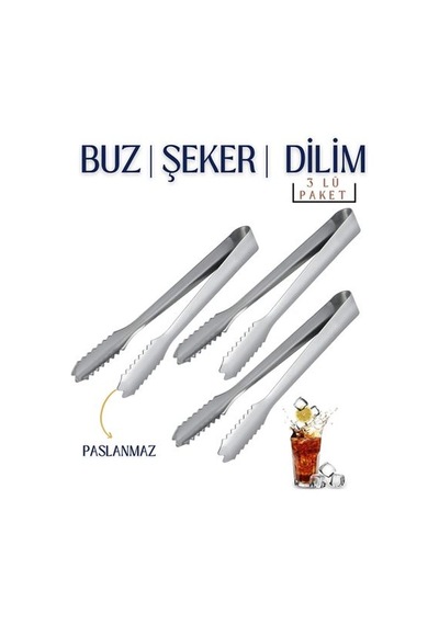 Buz Maşası Tiffany Design 3 Lü Paket 718712