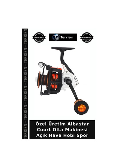 Özel Üretim Albastar Court Olta Makinesi Açık Hava Hobi Spor 3000