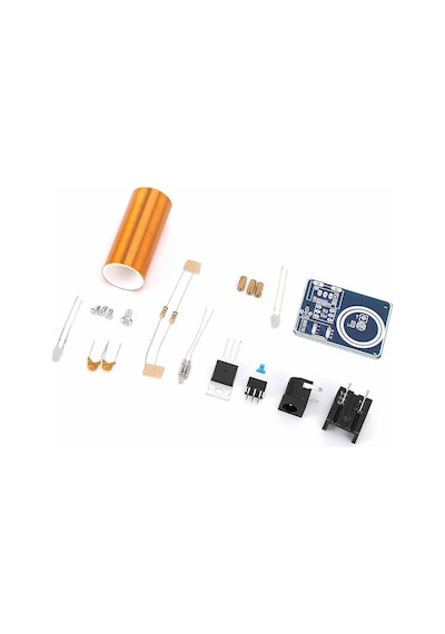 Demonte Mini Tesla Bobin Kit Modül Kablosuz Enerji İletimi Bd243 Dc 9 / 12v Temassız Elektrik Transf