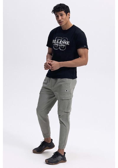 Ellesse Erkek T Shirt Em455-bk Siyah Siyah