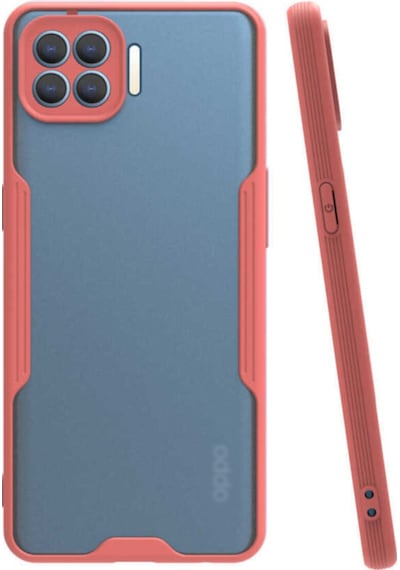 Oppo Reno 4 Lite ile Uyumlu Kapak Colorful Kamera Korumalı Silikon Kılıf