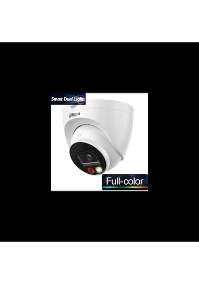 Dahua Ipc-hdw1249t-s-ıl 2mpix, 2,8mm Lens, Sd Kart, Smart Dual Light, H265+, 30mt Gece Görüşü, Dahi