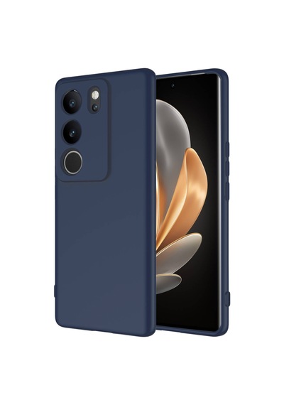 Zore Vivo V29 5g Kılıf Ogaa Mara Lansman Kapak - Lacivert