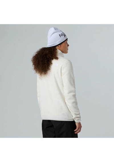 The North Face Kadın Glacier Tam Fermuarlı Polar Nf0a8d2fqlı1 Beyaz