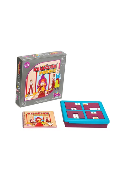 Keloğlan Puzzle Zeka Ve Akıl Oyunu 3+ Yaş 1+ Oyuncu N11.1097