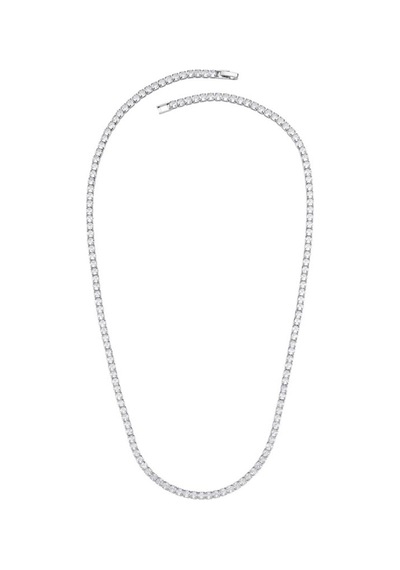 Merano Design 2,5 Mm Rhodium Su Yolu Kolye Gümüş