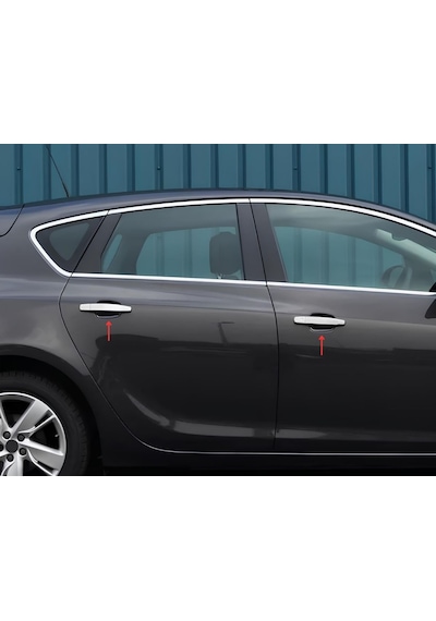 Ebal Otomotiv Opel Zafira B Krom Kapı Kolu 4 Kapı 2006-2012 P. Çelik