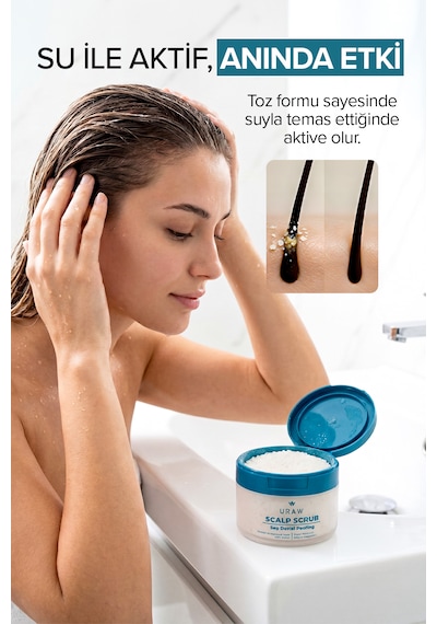 Saç Derisi Peelingi Arındırıcı Ve Dengeleyici Hair Scrub 200 Ml Tüm Saçlar