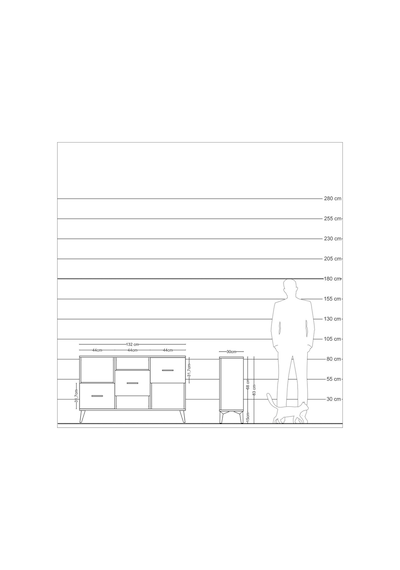 Arges Konsol 2 Raflı 3 Çekmeceli 132x30x83 Çam-çam/antrasit Çam/antrasit Arges Konsol 2 Raflı 3 Çekmeceli 132x30x83 Çam-çam/antrasit Çam/antrasit