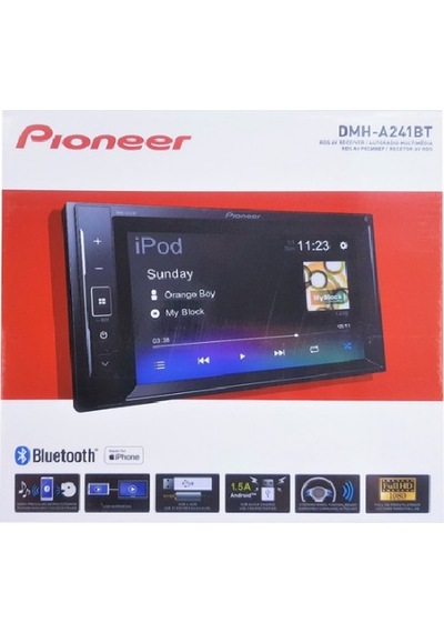 Pioneer Dmh-a241bt Bluetoth'lu Iphone Android Uyumlu 6.2" Univers