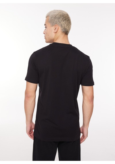 John Richmond Bisiklet Yaka Siyah Erkek T-shirt Uma23007ts