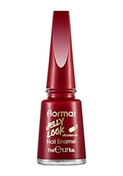 Oje- Jelly Look Nail Enamel Jel Görünümlü Canlı Kırmızı Oje 8690604233632 34000007-jl05 Fıre Red One Size