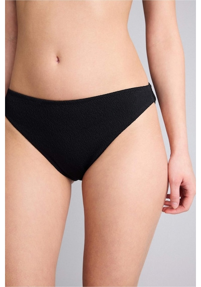 Defacto Regular Fıt Krinkıl Kumaş Bikini Alt G3772ax26smbk81 Siyah-bk81