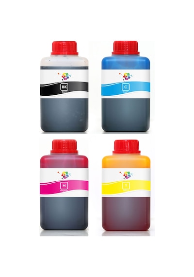QC Brother LC67BK LC67C LC67M LC67Y Kartuş Mürekkep Seti 500ml 4 Renk