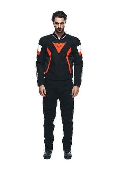 Dainese Daınese Avro 5 Black Red Fluo Whıte Ceket Renkli