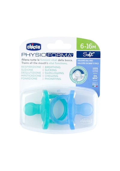 Chicco Physıoforma Soft Mavi 6-16ay 2li 00073087210000 Light Blue Açık Mavi