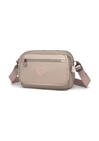 Metalik Kumaş Kadın Postacı Çantası Smart Bags 3166 Siyah