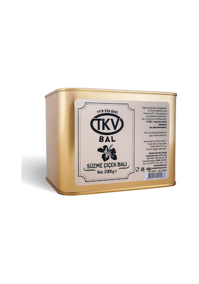 Tkv Süzme Çiçek Balı 2 KG