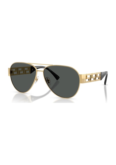 Versace Ve 2289 100287 61 Erkek Pilot Gold Metal Güneş Gözlüğü Altın