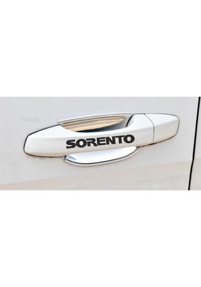 Kia Sorento Kapı Kolu Ve Jant Sticker Seti 8 Adet