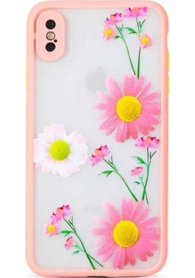 Apple Uyumlu iPhone Xs Max 6.5 Kılıf Zore Fily Kapak Pembe