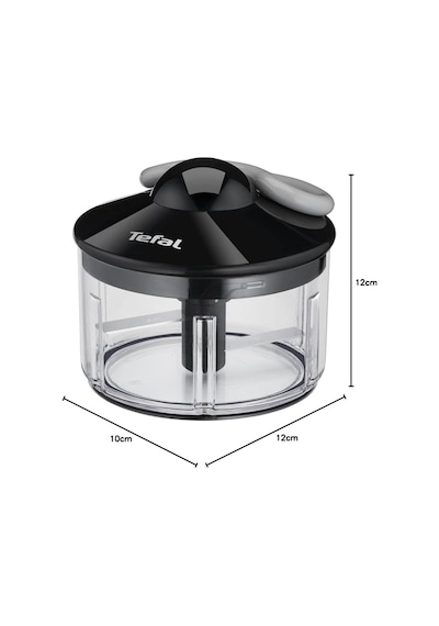 Tefal Rondo Manuel Doğrayıcı 500ml Siyah Sebze Soğan Doğrayıcı